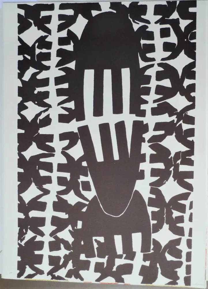 Litografía Capogrossi - Quarzo 7