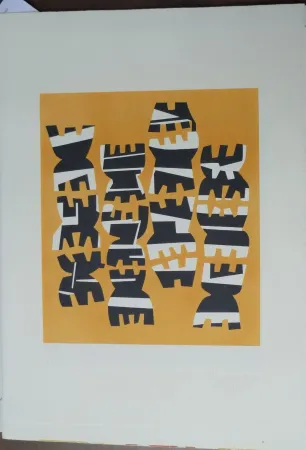 Litografía Capogrossi - Quarzo 8