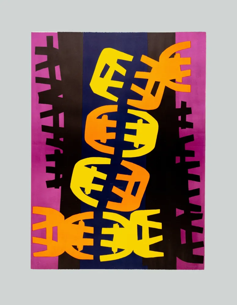 Litografía Capogrossi - Quarzo n. 6