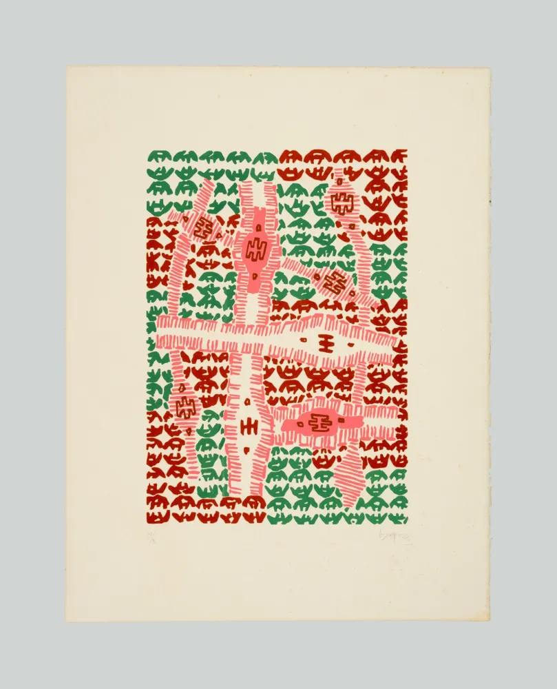 Litografía Capogrossi - Superficie