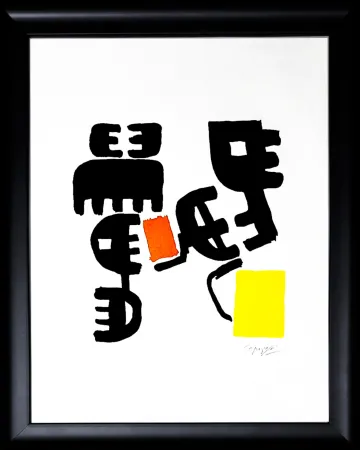 Litografía Capogrossi - Untitled