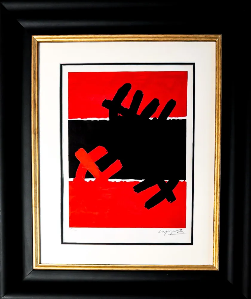 Litografía Capogrossi - Untitled