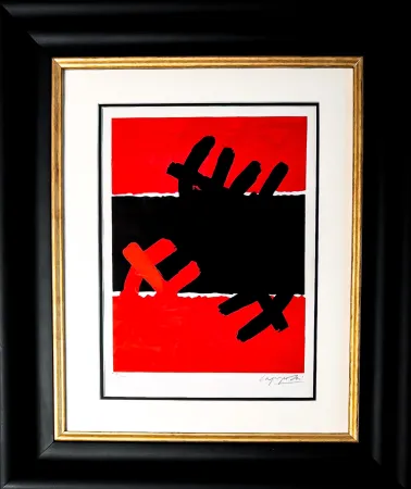 Litografía Capogrossi - Untitled