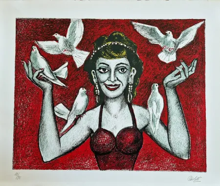 Litografía Carletti - La valletta