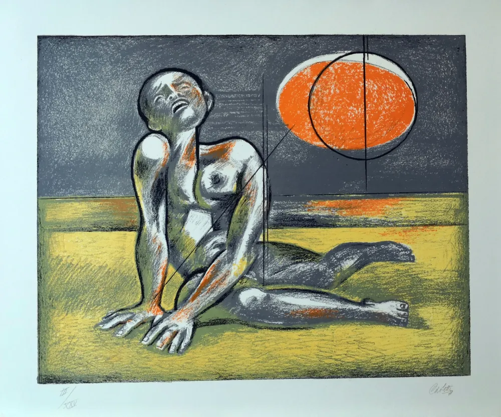 Litografía Carletti - Momenti Biblici 1