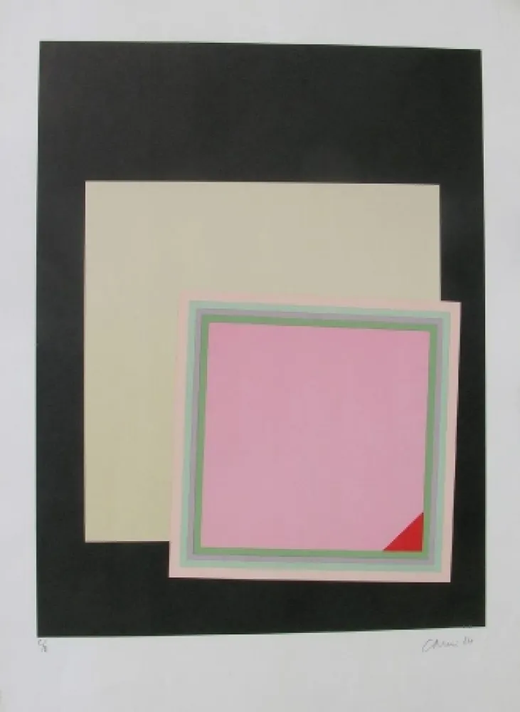 Litografía Carmi - Eva in terra 1