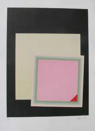 Litografía Carmi - Eva in terra 1