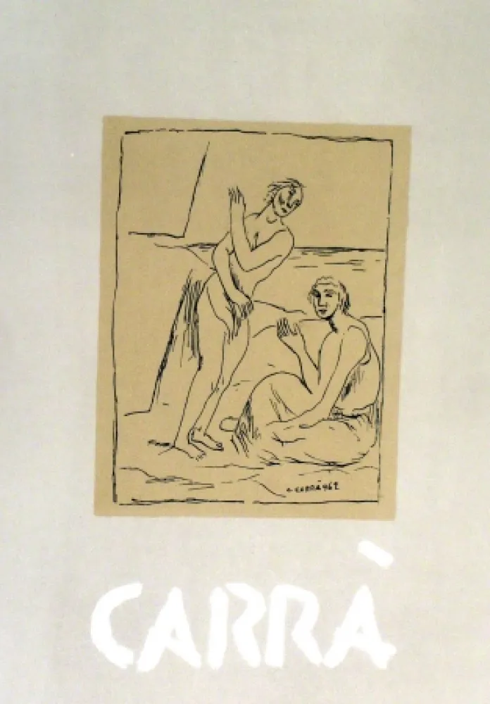 Litografía Carra - Frontespizio