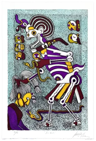 Litografía Carrasco Bretón - Sans titre