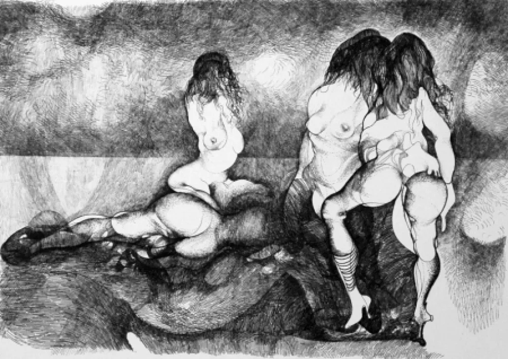 Aguafuerte Carrera - Giochi sulla spiaggia