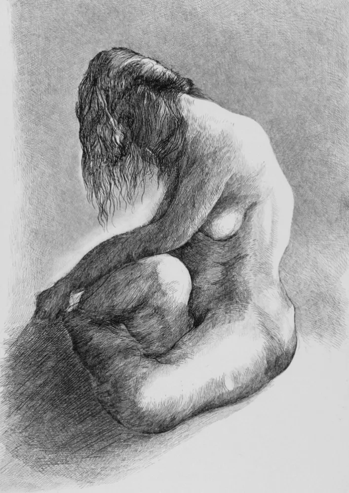 Aguafuerte Carrera - Nudo 