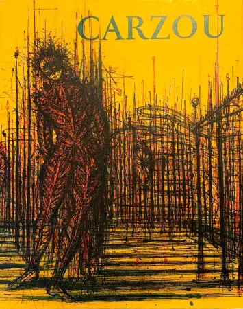 Litografía Carzou - L'arlequin