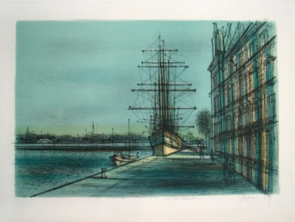 Litografía Carzou - Untitled