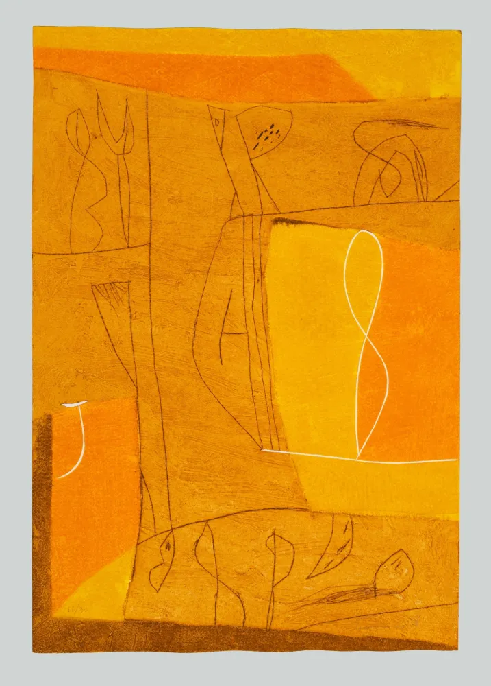 Aguafuerte Y Aguatinta Cascella - Composizione