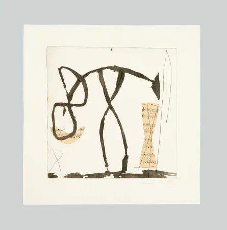 Aguafuerte Y Aguatinta Cascella - Composizione