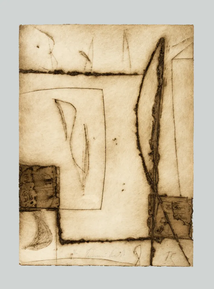 Aguafuerte Y Aguatinta Cascella - Composizione