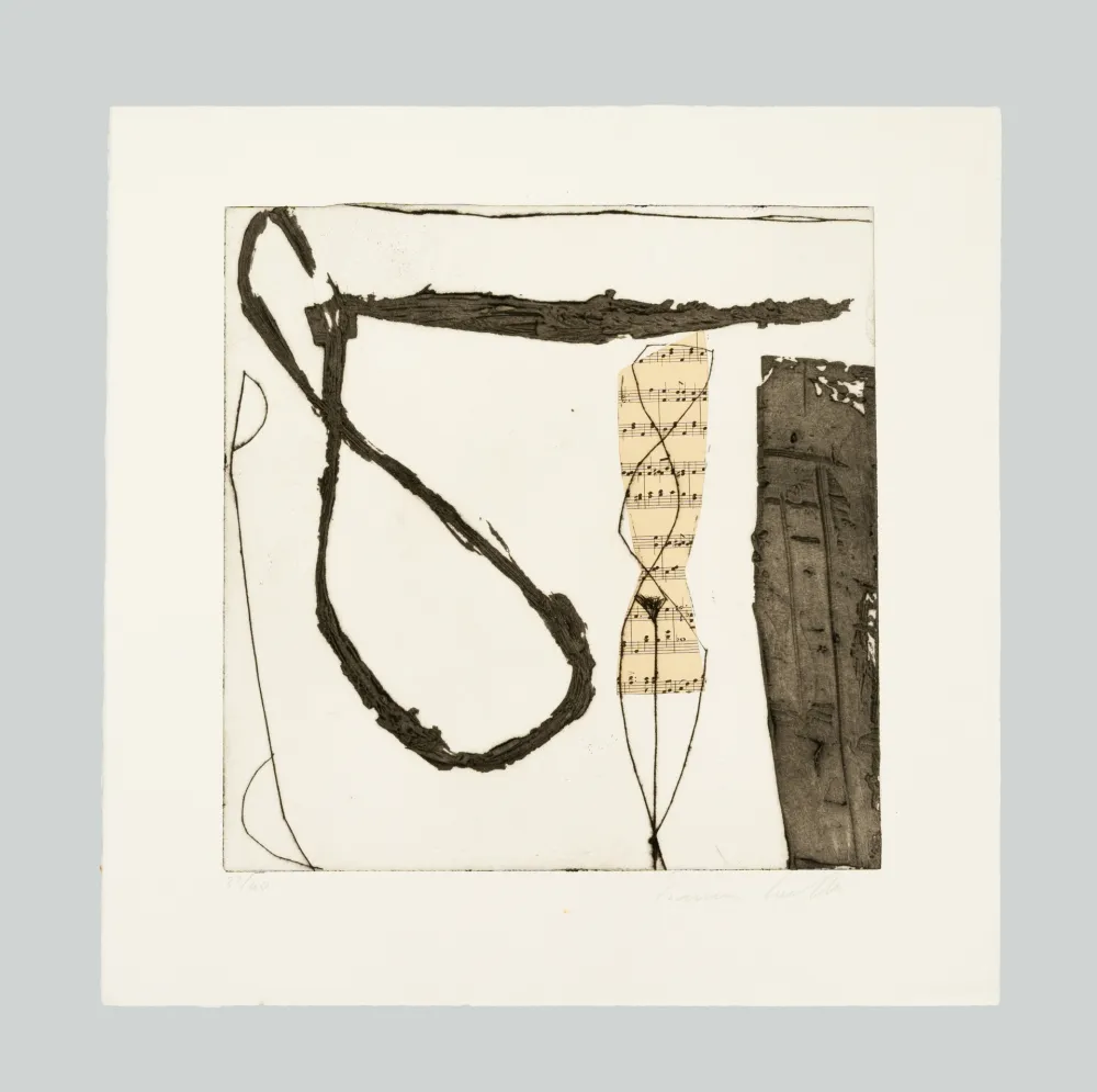 Aguafuerte Y Aguatinta Cascella - Composizione