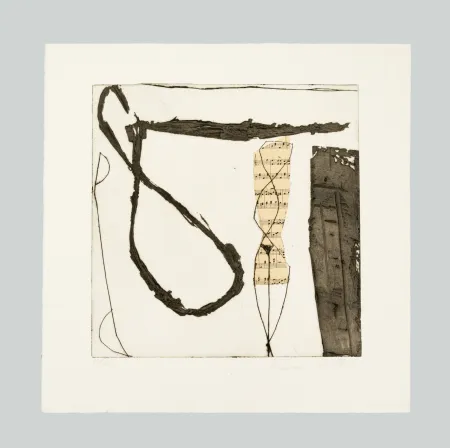 Aguafuerte Y Aguatinta Cascella - Composizione