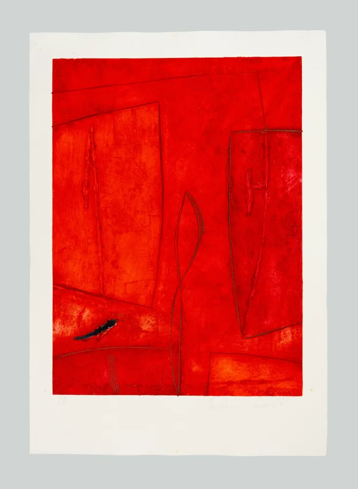 Serigrafía Cascella - Composizione