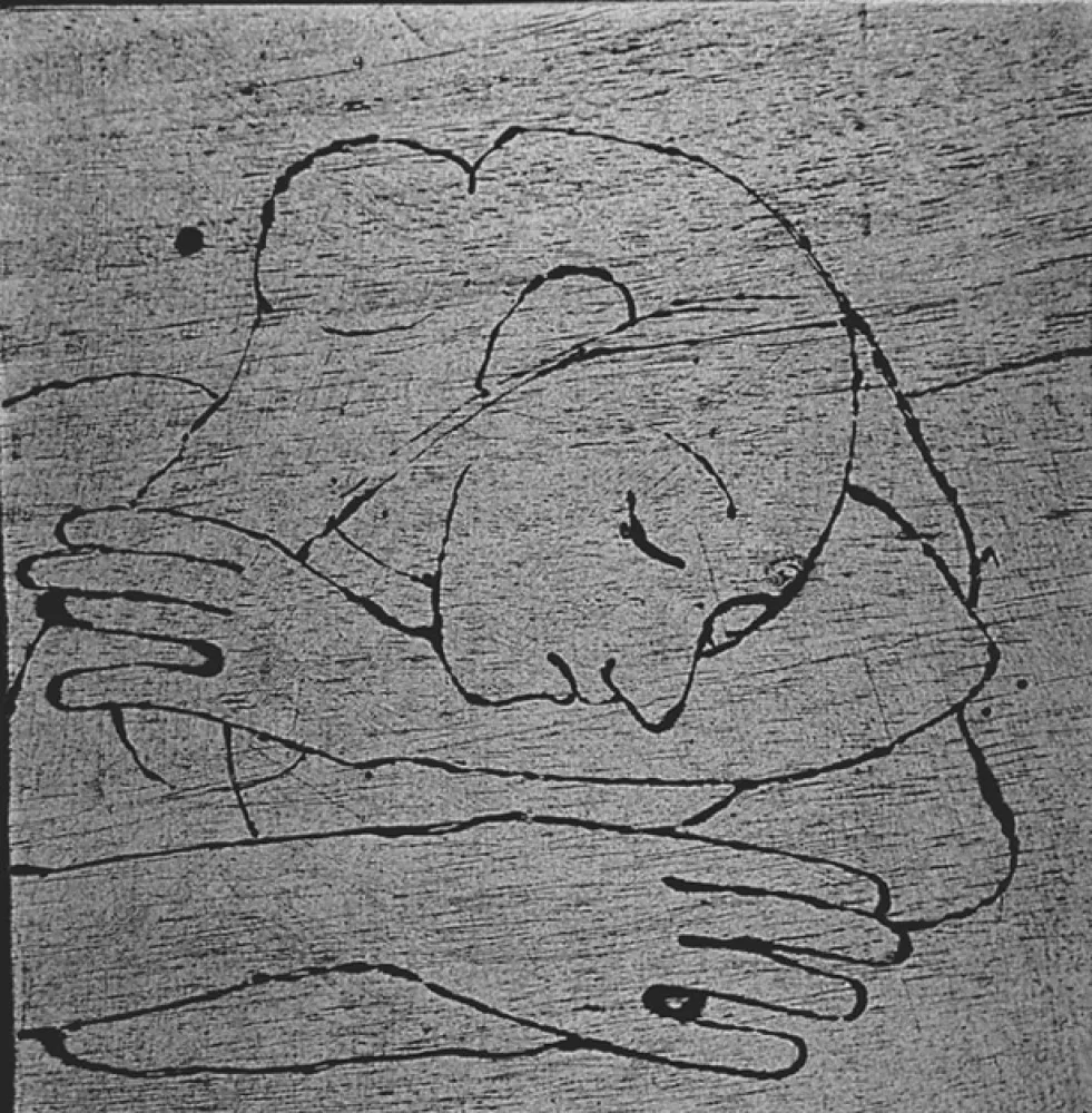 Grabado En Madera Casorati - Donna che si riposa