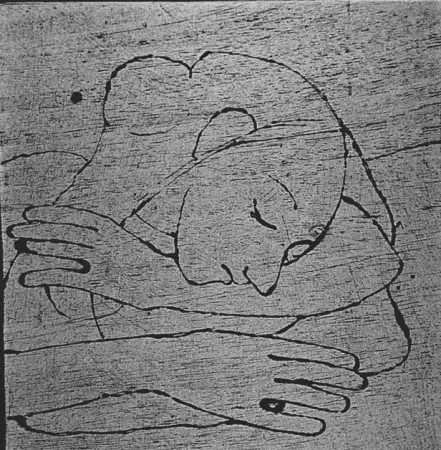 Grabado En Madera Casorati - Donna che si riposa