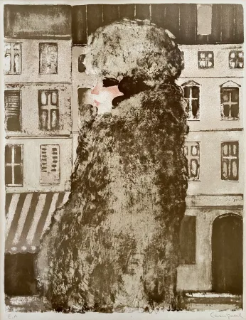 Litografía Cassigneul  - L’Hiver 