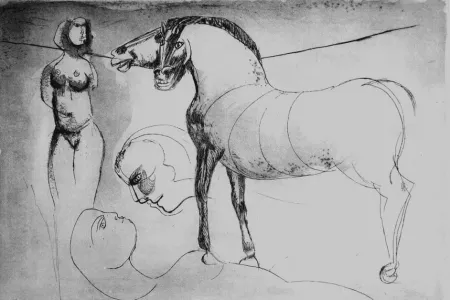 Aguafuerte Cassinari - L'amore