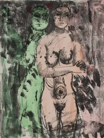 Litografía Cassinari - Leggenda indiana