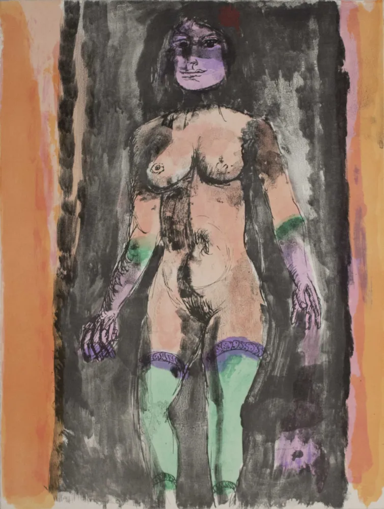 Litografía Cassinari - Leggenda indiana