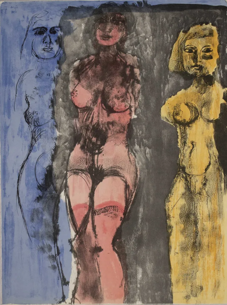 Litografía Cassinari - Leggenda indiana