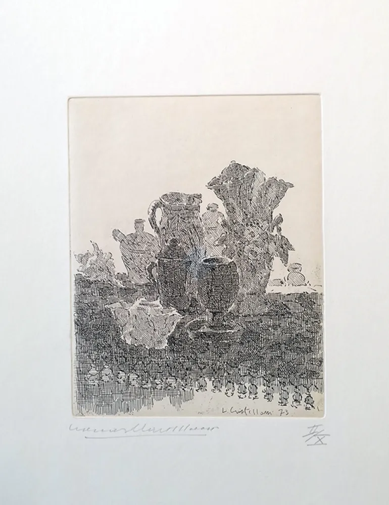 Aguafuerte Castellani - La salsiera