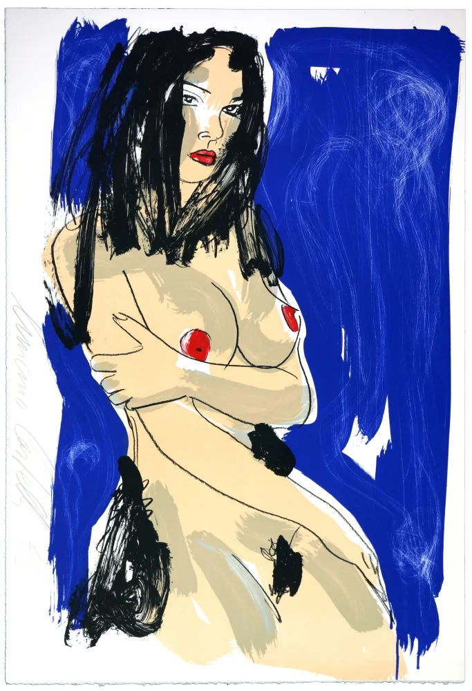 Litografía Castelli - Sans titre