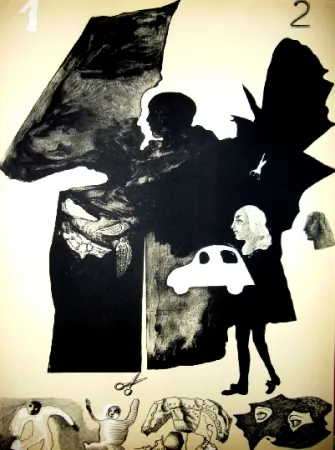 Litografía Castillo - Barcelone 1 bis