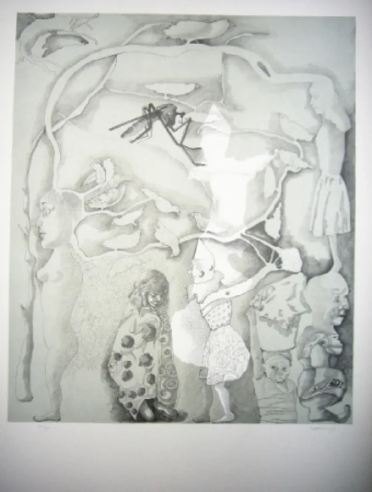 Litografía Castillo - Barcelone 2