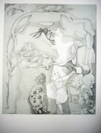 Litografía Castillo - Barcelone 2