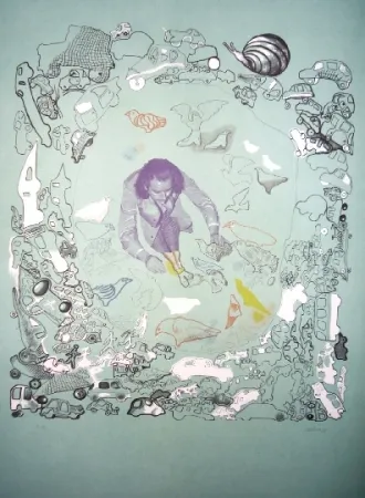 Litografía Castillo - Barcelone 3