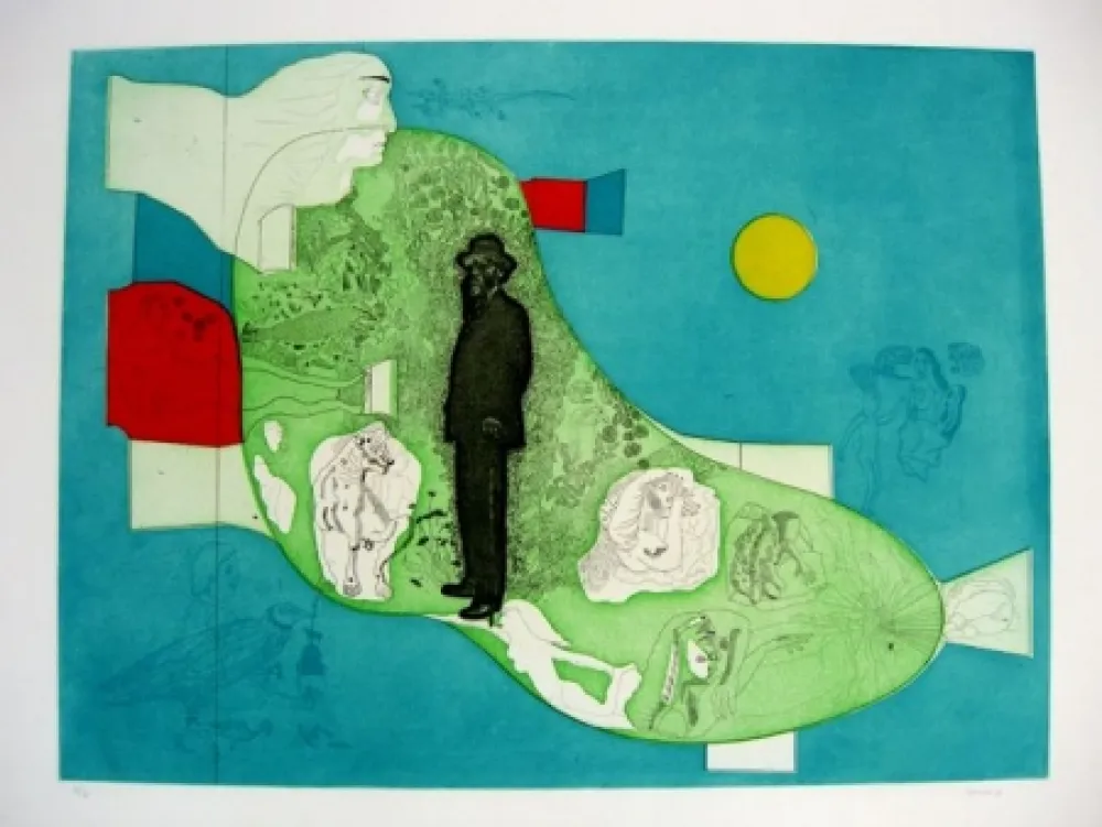 Aguafuerte Castillo - DON RAMÓN