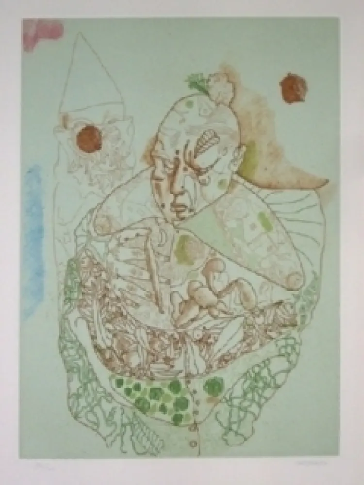 Aguafuerte Y Aguatinta Castillo - El Circo, Vol 2.1