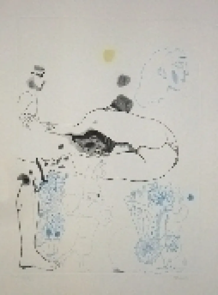 Aguafuerte Y Aguatinta Castillo - Sans Titre