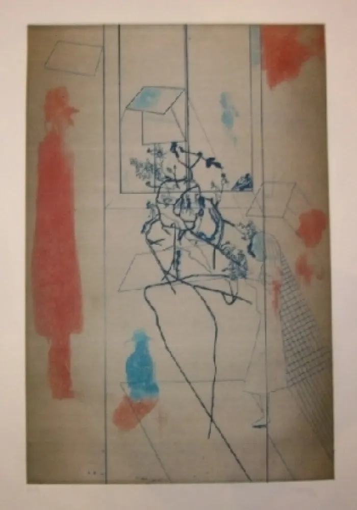 Aguafuerte Y Aguatinta Castillo - Visitante