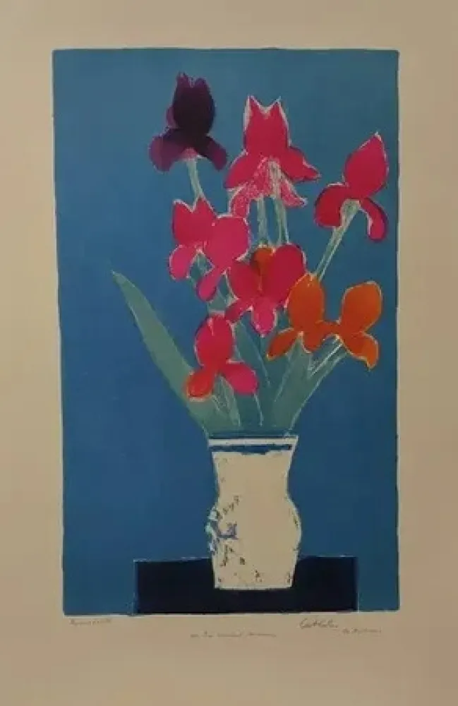 Litografía Cathelin - IRIS