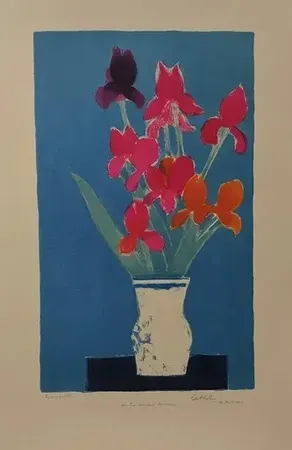 Litografía Cathelin - IRIS