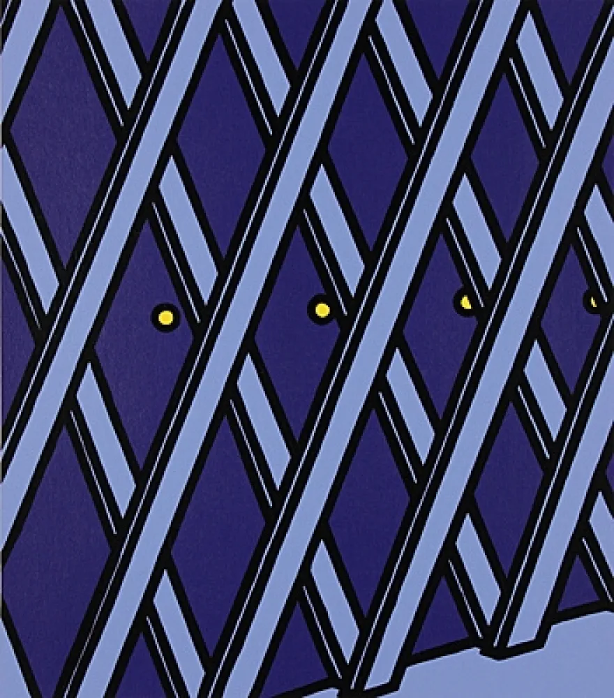 Serigrafía Caulfield - Moi je veux vivre monotone