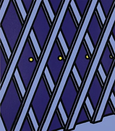 Serigrafía Caulfield - Moi je veux vivre monotone