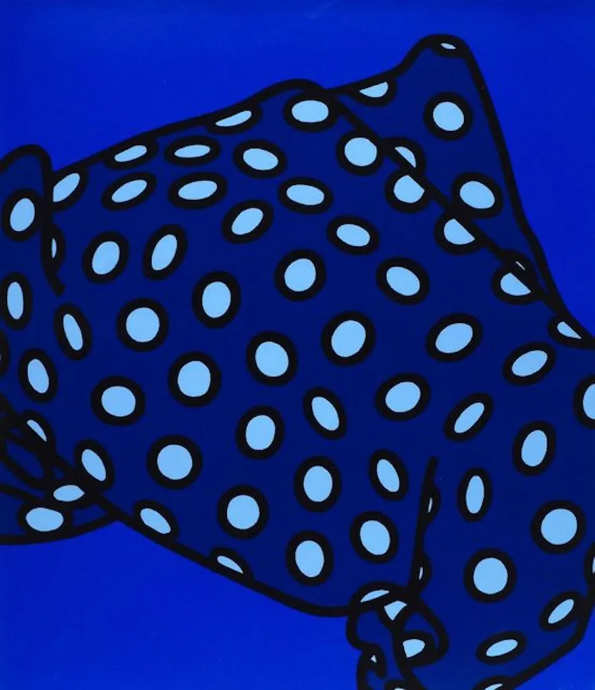 Serigrafía Caulfield - She'll have forgotten her scarf, we wanted to bleed the silence