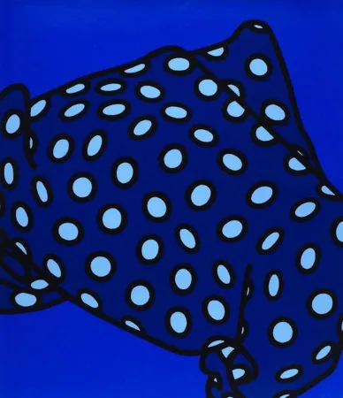 Serigrafía Caulfield - She'll have forgotten her scarf, we wanted to bleed the silence