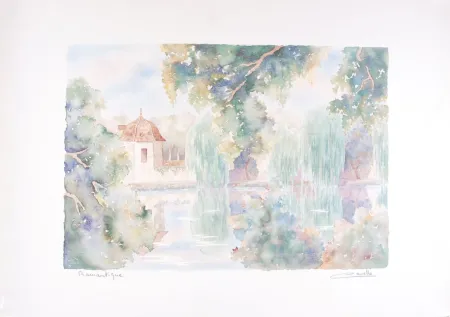 Litografía Cavalle - Romantique