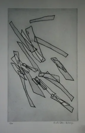 Aguafuerte Celan Lestrange - Inachevé