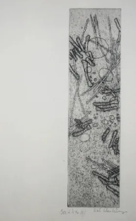 Grabado Celan Lestrange - Schwarzmaut - 11