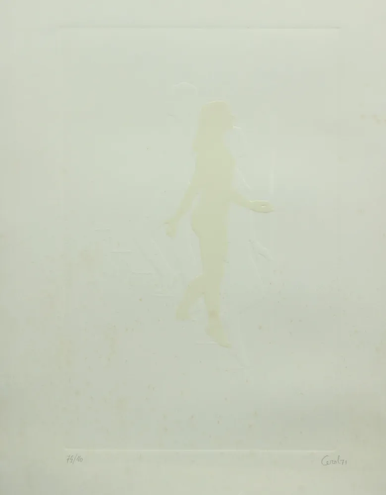 Grabado Ceroli - SENZA TITOLO